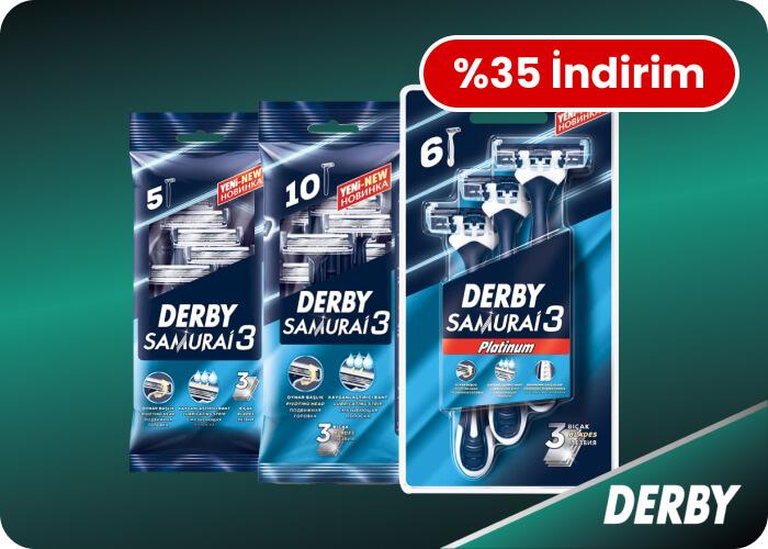 Derby: Keskin Fırsat %35 İndirimde!