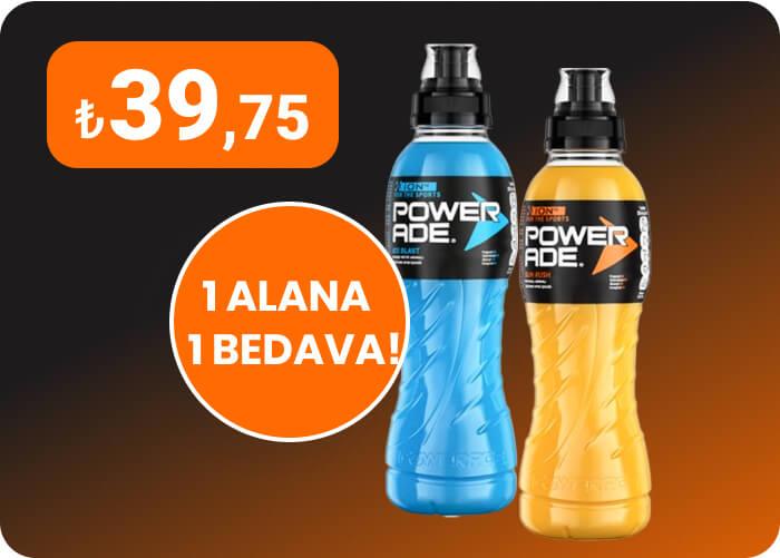 Power Ade Ürünlerinde 2 Al 1 Öde