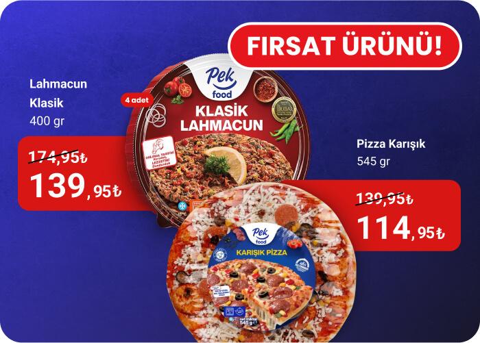 PEK FOOD ile Lezzet Şöleni! Büyük İndirimler Sizi Bekliyor!